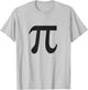 Pumpkin Pi Algebra Math Symbol Halloween T-Shirt - T-Shirt | Ash