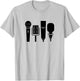 Different Unique Microphone Graphic T-Shirt - T-Shirt | Ash
