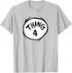 Dr. Seuss Thing 4 Emblem Colour Option T-Shirt - T-Shirt | Ash