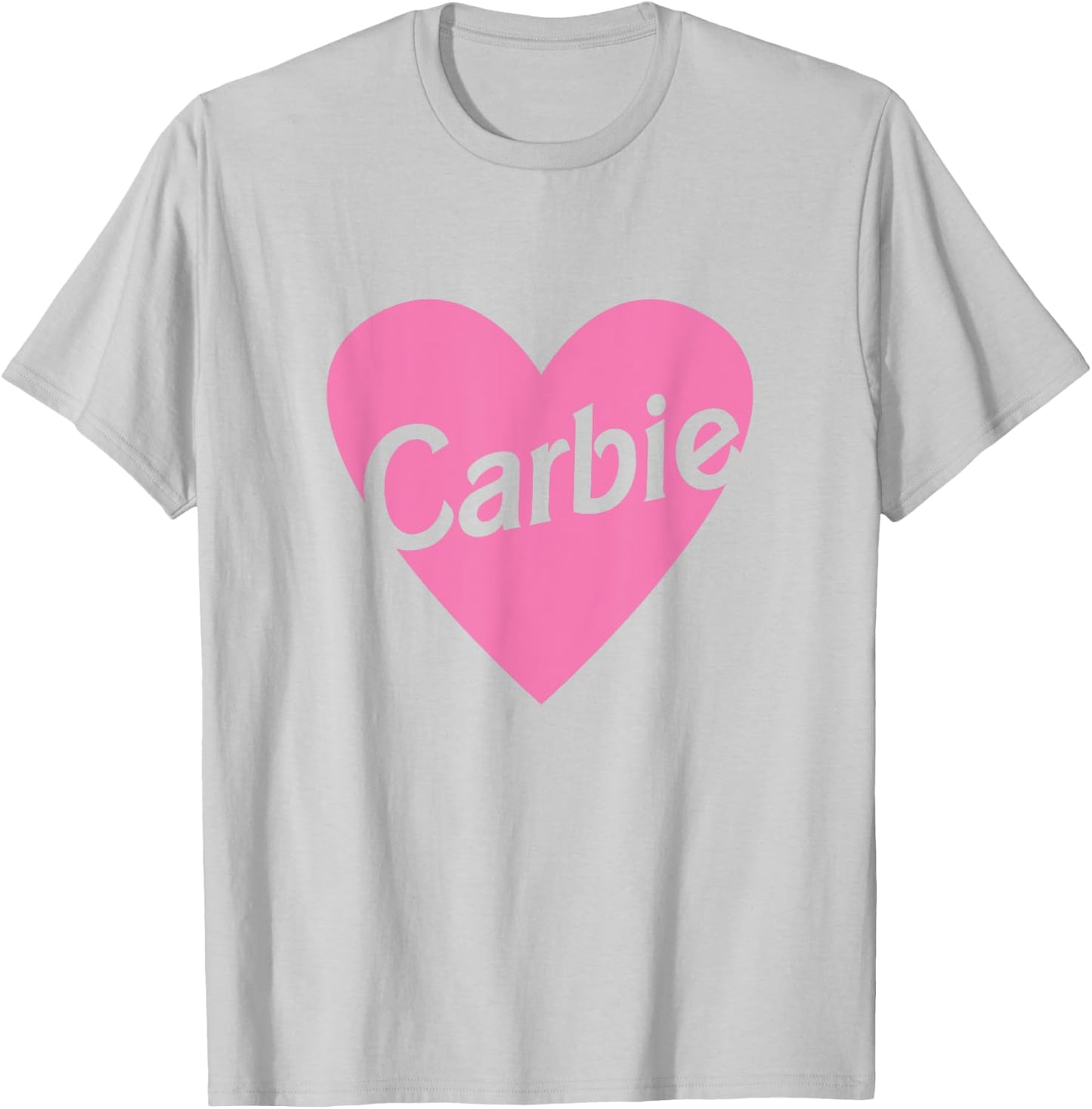 Carbie - Carbie Girl Funny Pizza T-Shirt - T-Shirt | Ash