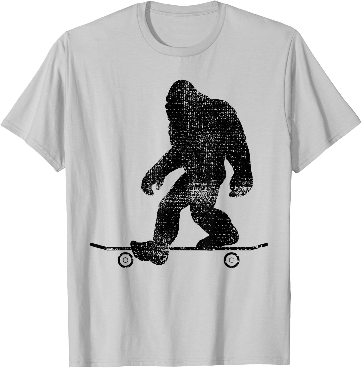 Skateboard Funny Longboard Gift T-Shirt - T-Shirt | Ash