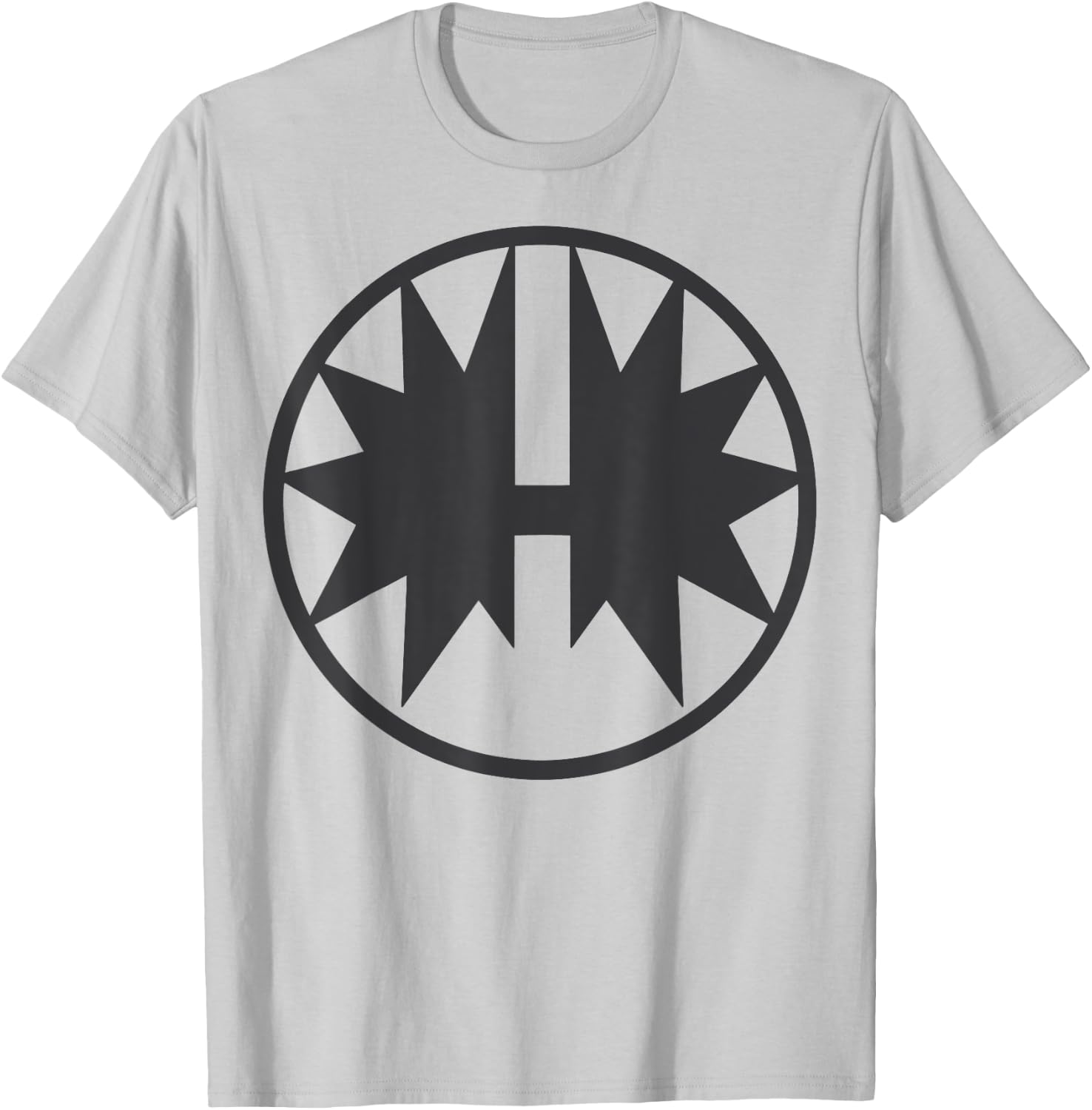 KISS - The Spaceman Logo T-Shirt - T-Shirt | Ash