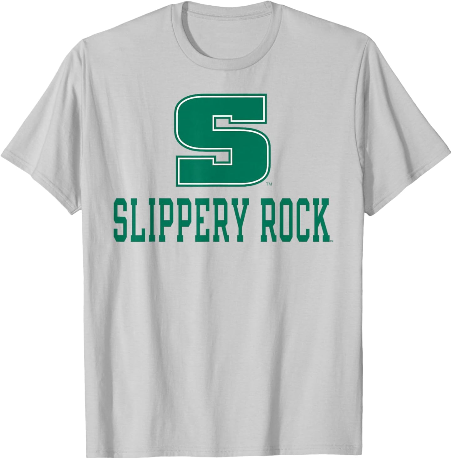Slippery Rock The Rock Sportsmanship Gray T-Shirt - T-Shirt | Ash
