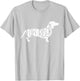 Dachshund Low Rider T Shirt T-Shirt - T-Shirt | Ash