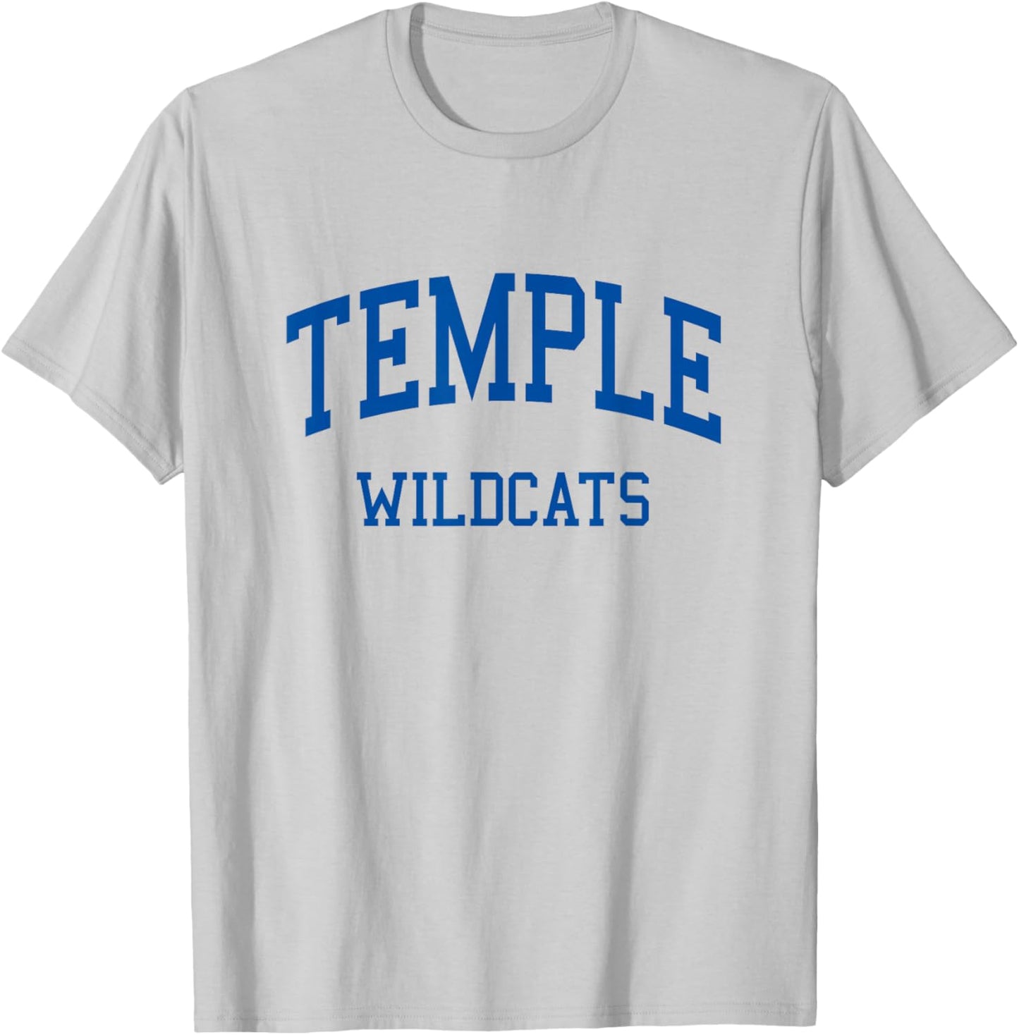 Temple High School HS Temple TX Retro T-Shirt - T-Shirt | Ash