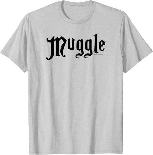 Harry Potter Muggle White T-Shirt - T-Shirt | Ash