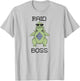 Raid Boss Dinosaur T-Shirt - T-Shirt | Ash
