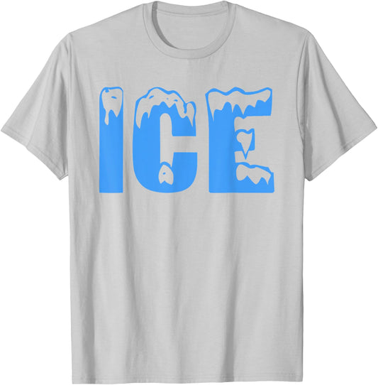 Ice Ice and Baby Family Funny Halloween Costume Couples T-Shirt - T-Shirt | Ash