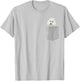 Dog in Your Pocket Poodle Men Women Kids T-Shirt - T-Shirt | Ash