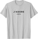I Love Paris J-Adore Paris White Graphic Small T-Shirt - T-Shirt | Ash