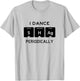 I Dance Shag Periodically Funny Swing Dancer Instructor Gift T-Shirt - T-Shirt | Ash