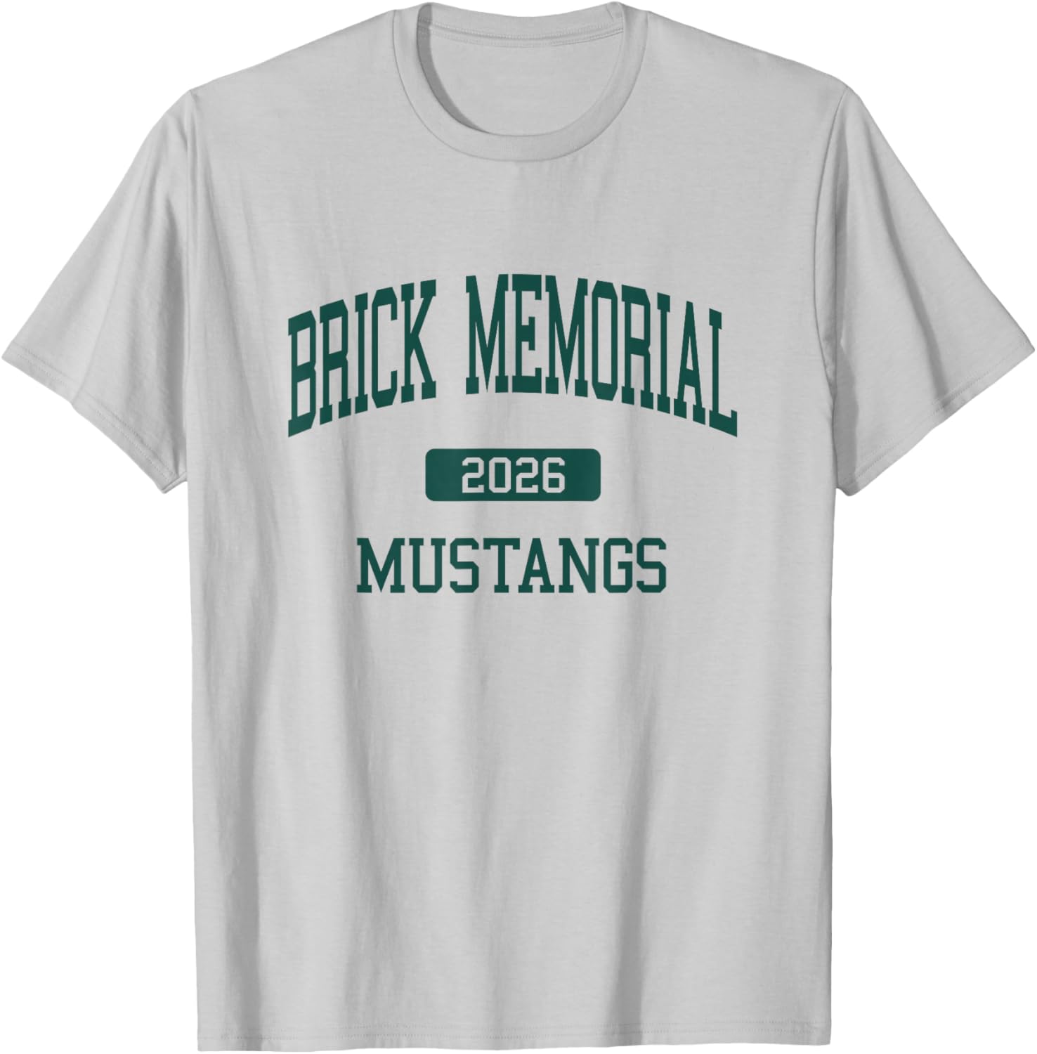 Brick Memorial High School Class of 2026 Brick NJ T-Shirt - T-Shirt | Ash