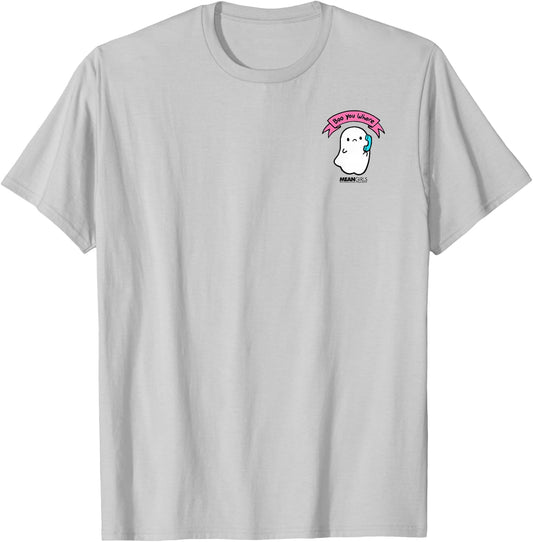 Mean Girls Boo you Whore Mini Ghost Phone Pocket T-Shirt - T-Shirt | Ash