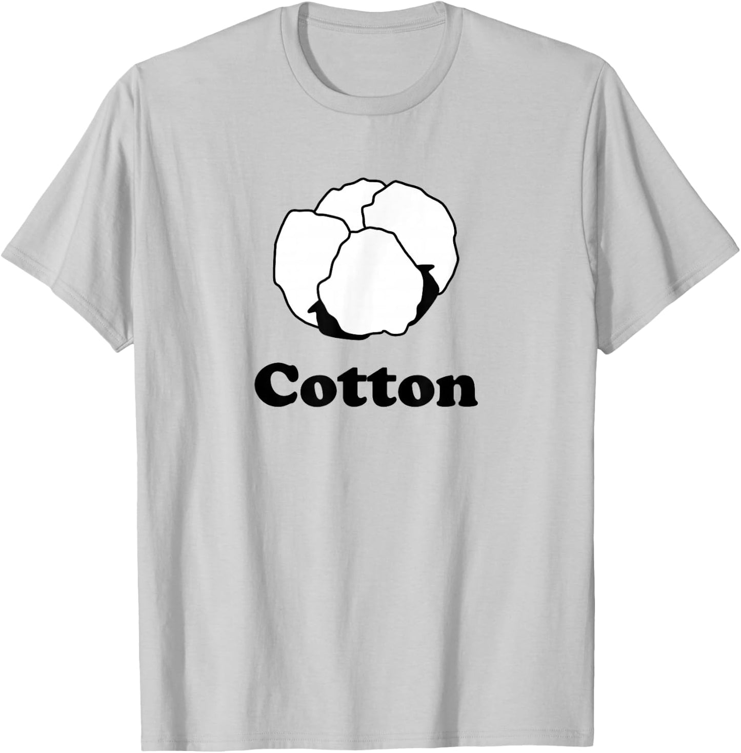 Cotton Boll T Shirt T-Shirt - T-Shirt | Ash