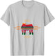 Serape Show Steer Livestock Shirt T-Shirt - T-Shirt | Ash