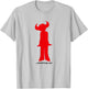 Jamiroquai Official Buffalo Red Logo T-Shirt - T-Shirt | Ash