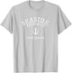 Seaside Heights NJ Shirt, New Jersey Sea Town T-Shirt - T-Shirt | Ash