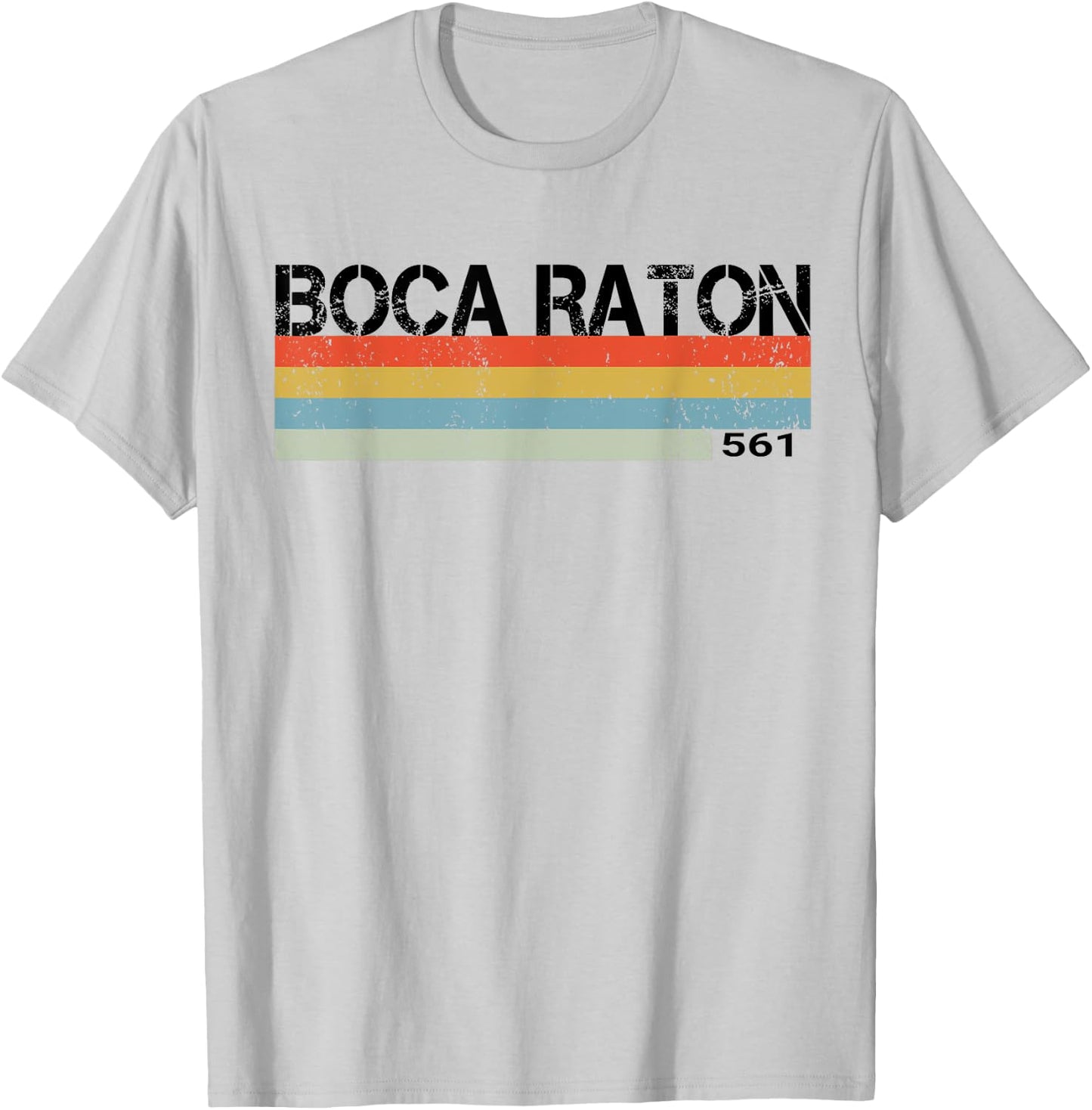 Boca Raton T-Shirt - T-Shirt | Ash