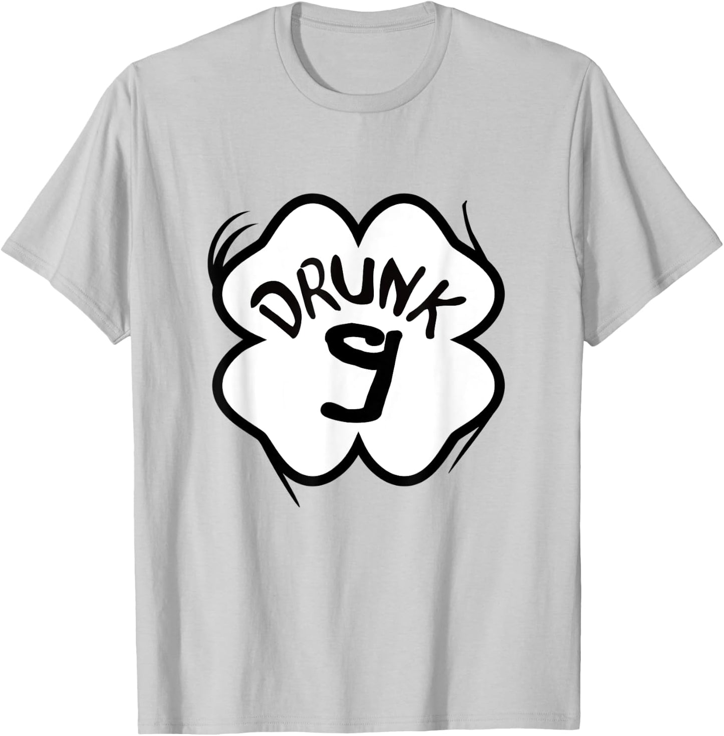 Saint Patricks Day Bar Crawl Drunk 1-10 Shirt Group Matching T-Shirt - T-Shirt | Ash
