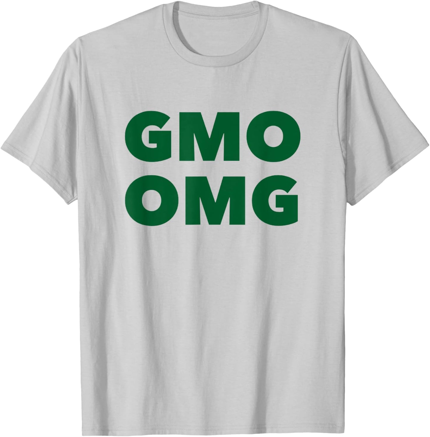 Gmo Omg T-Shirt - T-Shirt | Ash