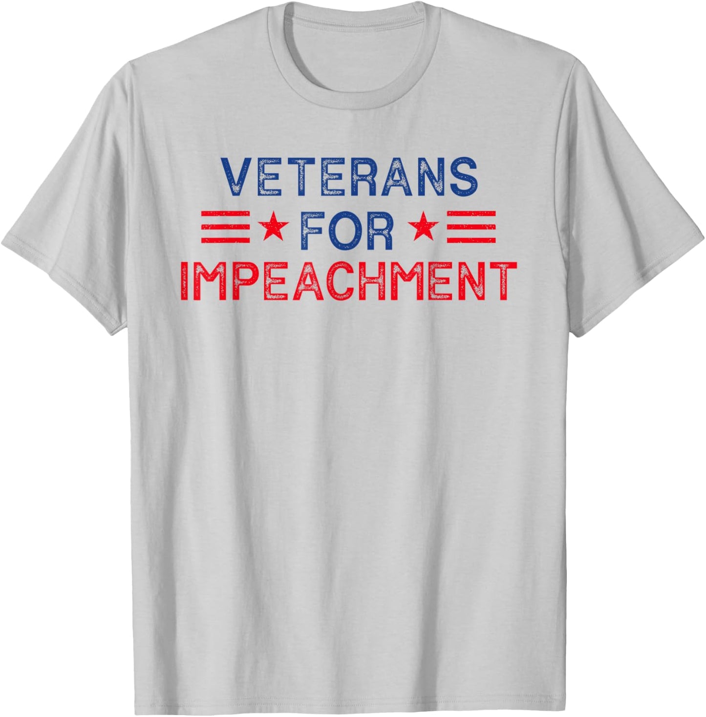 Veterans For Impeachment Vintage T-Shirt - T-Shirt | Ash