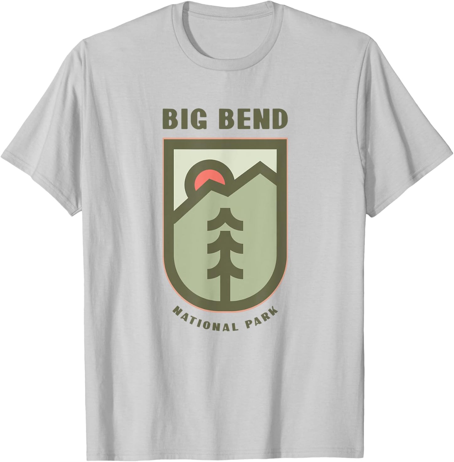Family Vacation Design - Big Bend National Park T-Shirt - T-Shirt | Ash