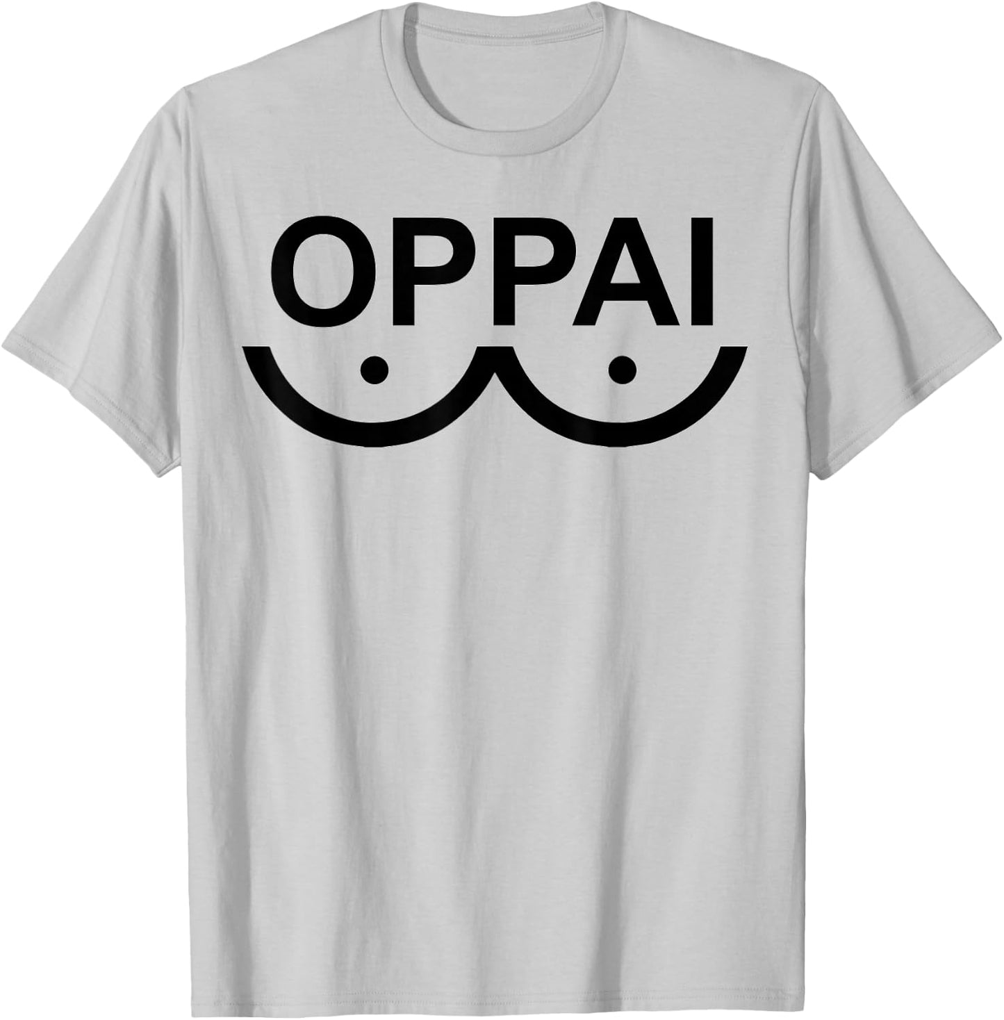 Oppai - Anime Fan Manga Graphic T-Shirt - T-Shirt | Ash