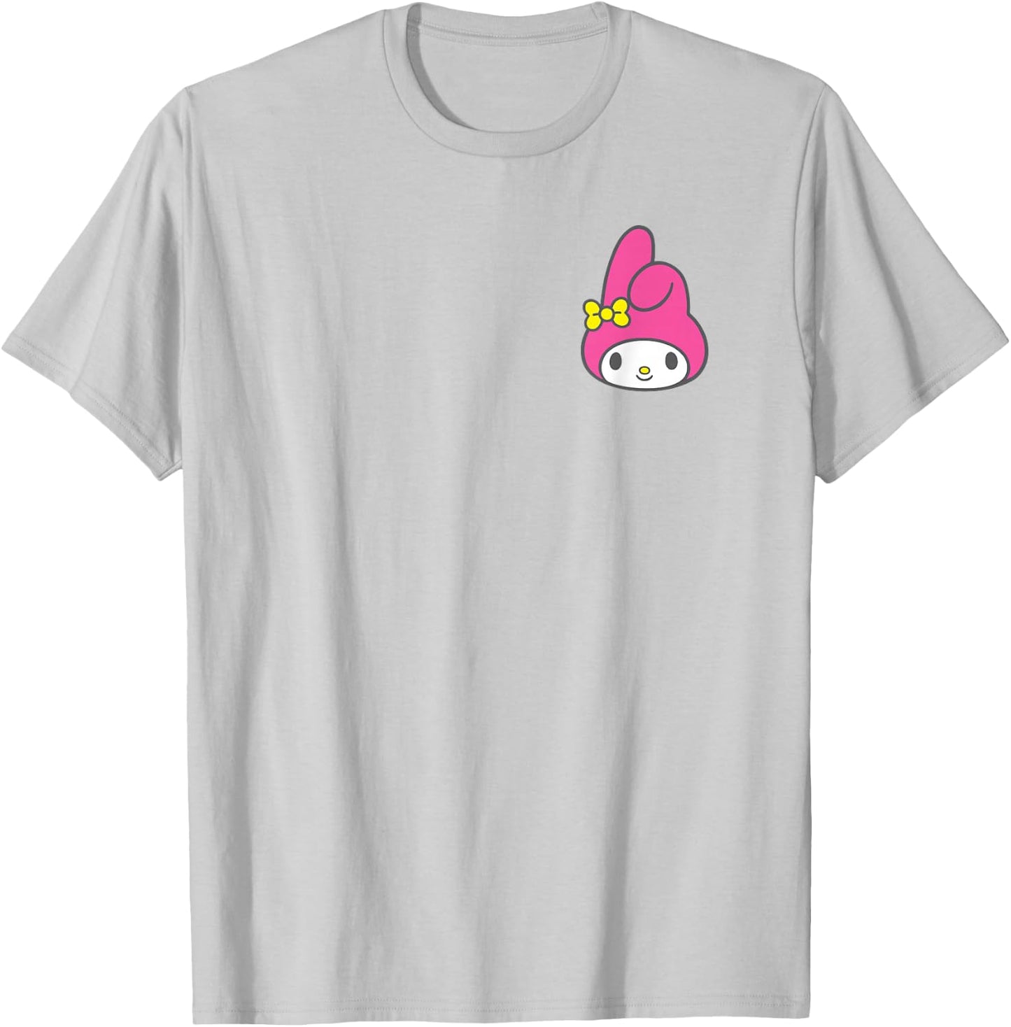 My Melody Front and Back Logo Shirt T-Shirt - T-Shirt | Ash