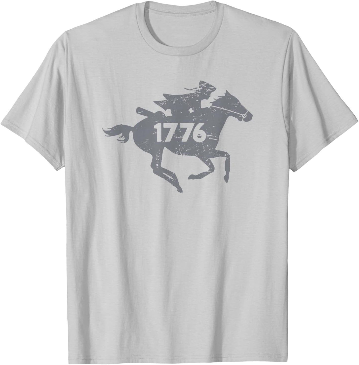 1776 American Revolutionary War T-Shirt - T-Shirt | Ash