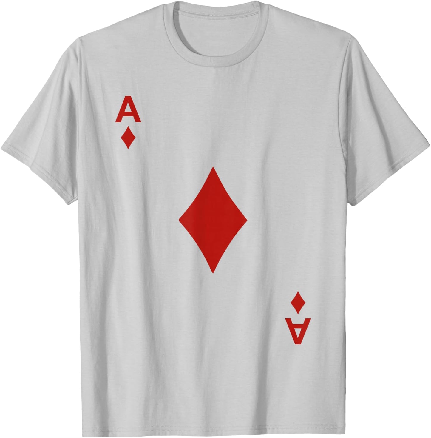 Ace of Diamond Blackjack Cards Poker 21 A Shirt T-Shirt - T-Shirt | Ash