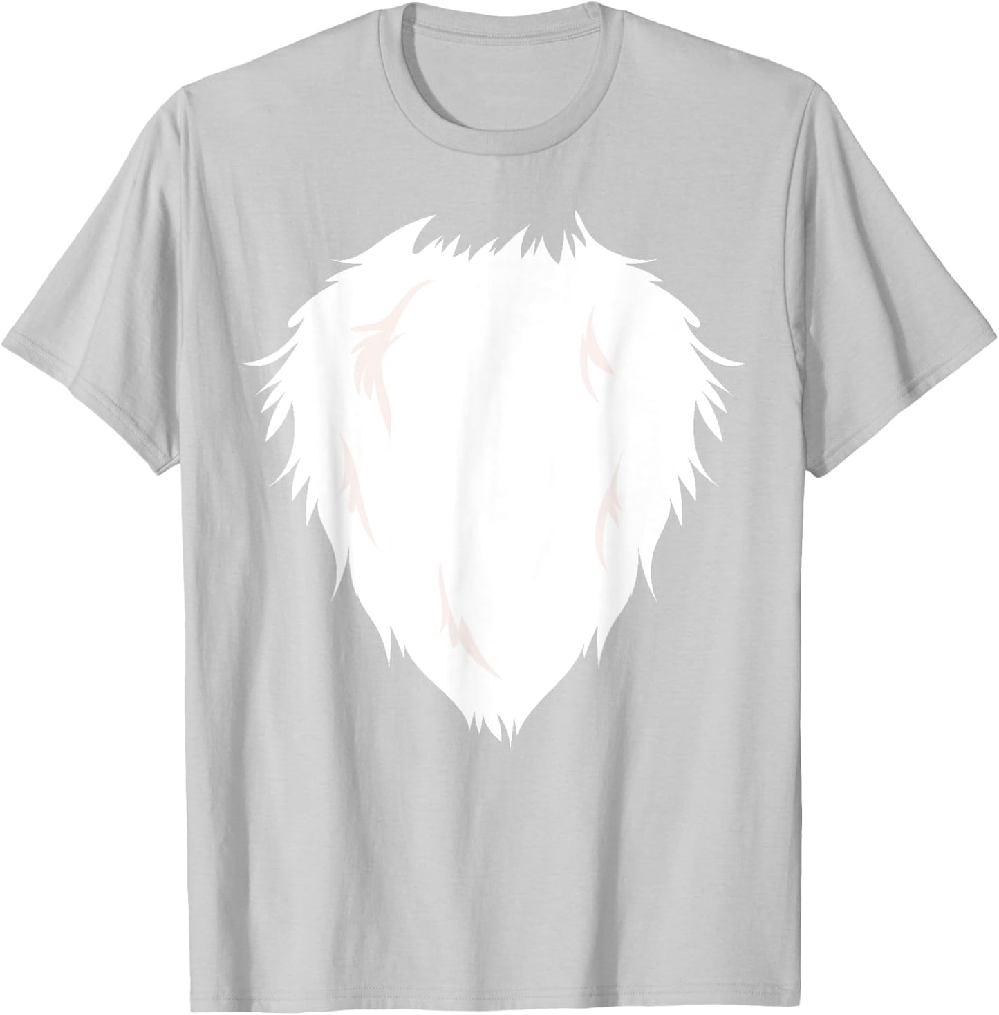 Fox Body Chest Costume Easy Halloween Costume Gift Funny T-Shirt - T-Shirt | Ash