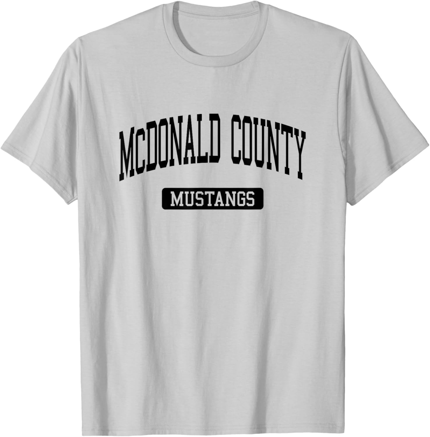 McDonald County High School HS Anderson MO Varsity Sports T-Shirt - T-Shirt | Ash