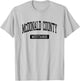 McDonald County High School HS Anderson MO Varsity Sports T-Shirt - T-Shirt | Ash