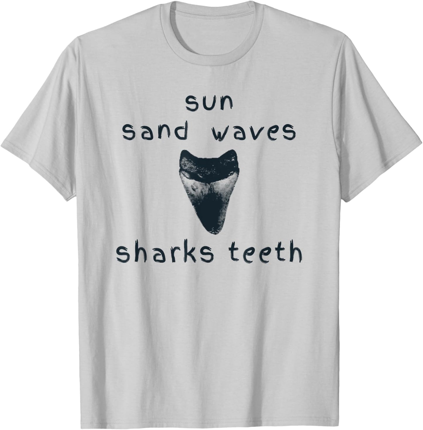Sharks-teeth Hunter Women Children T-Shirt - T-Shirt | Ash