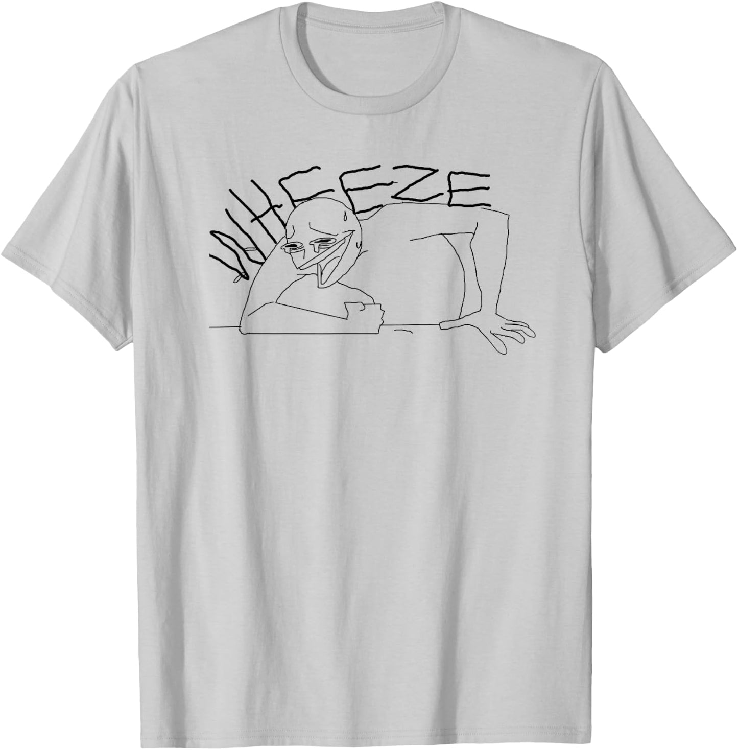 Wheeze Dank Memes Light T-Shirt - T-Shirt | Ash