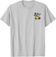 Disney Pixar Wall-E Left Chest Pocket Portrait Small T-Shirt - T-Shirt | Ash