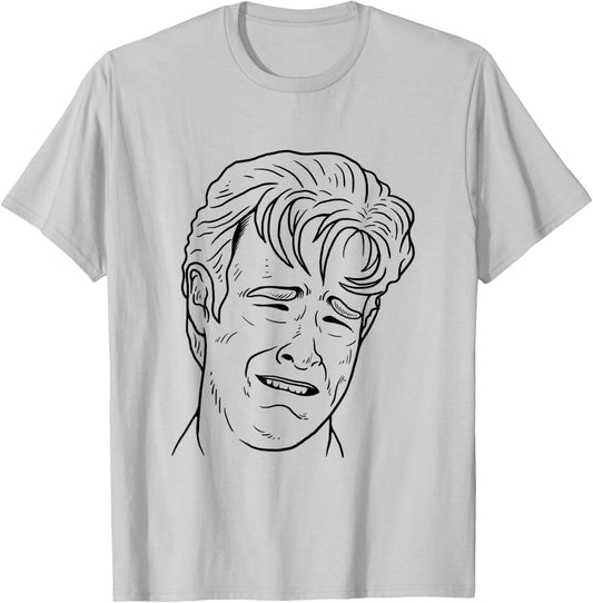 Crying Dawson - Meme Internet Emotions Funny Sad T-Shirt - T-Shirt | Ash