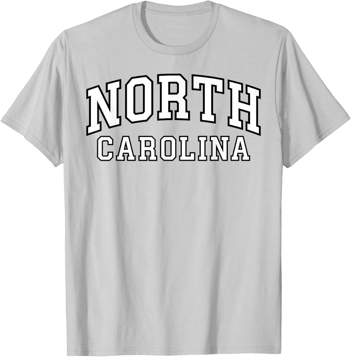 North Carolina NC Vintage Design Men Women Kids T-Shirt - T-Shirt | Ash