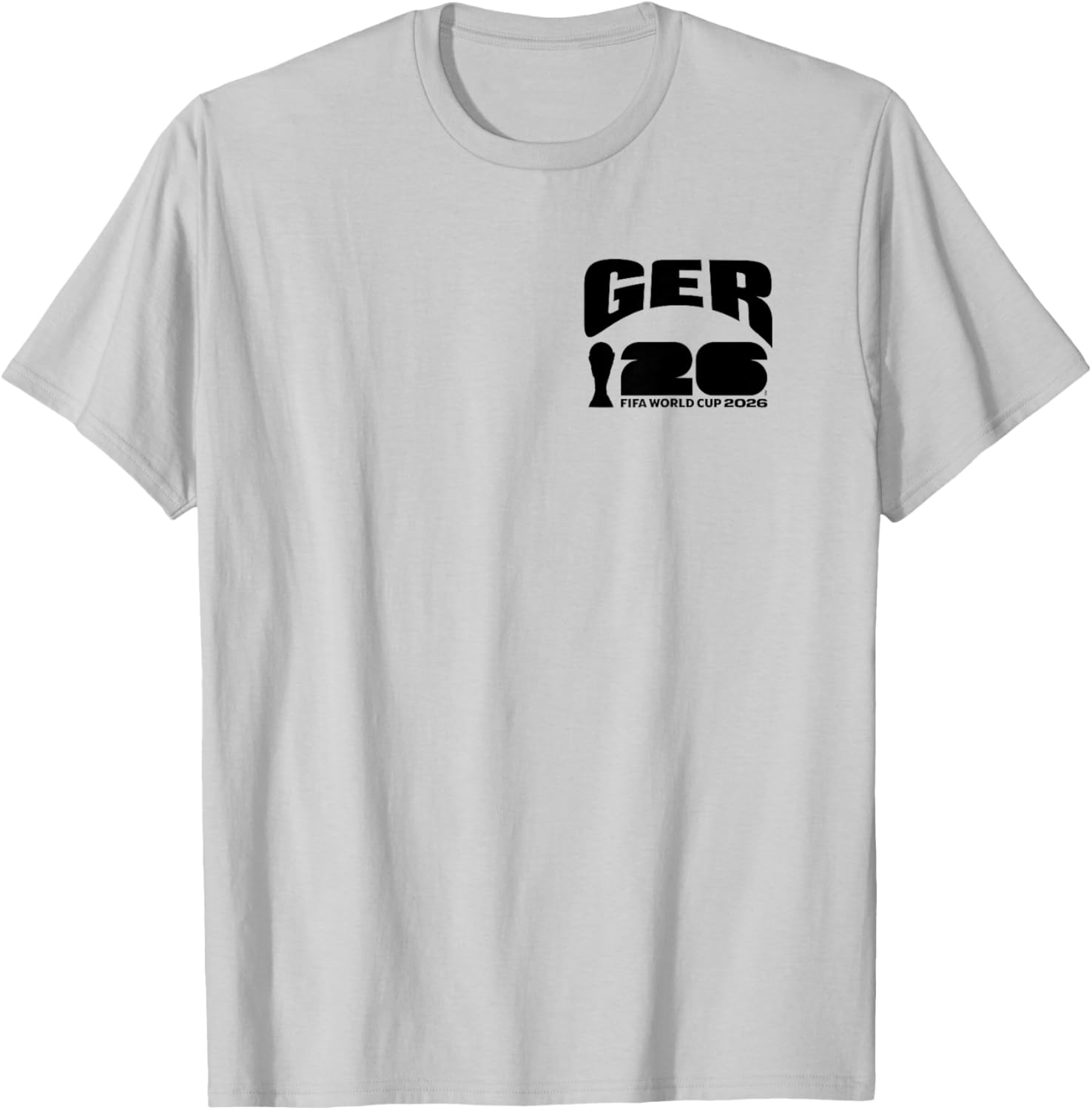 FIFA World CUP26 Germany Ball in Goal T-Shirt - T-Shirt | Ash