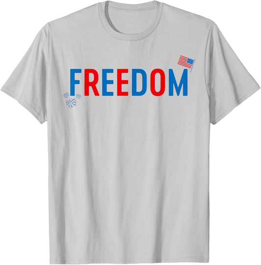 I Love The Taste of Freedom Shirt, Freedom Couple Matching T-Shirt - T-Shirt | Ash