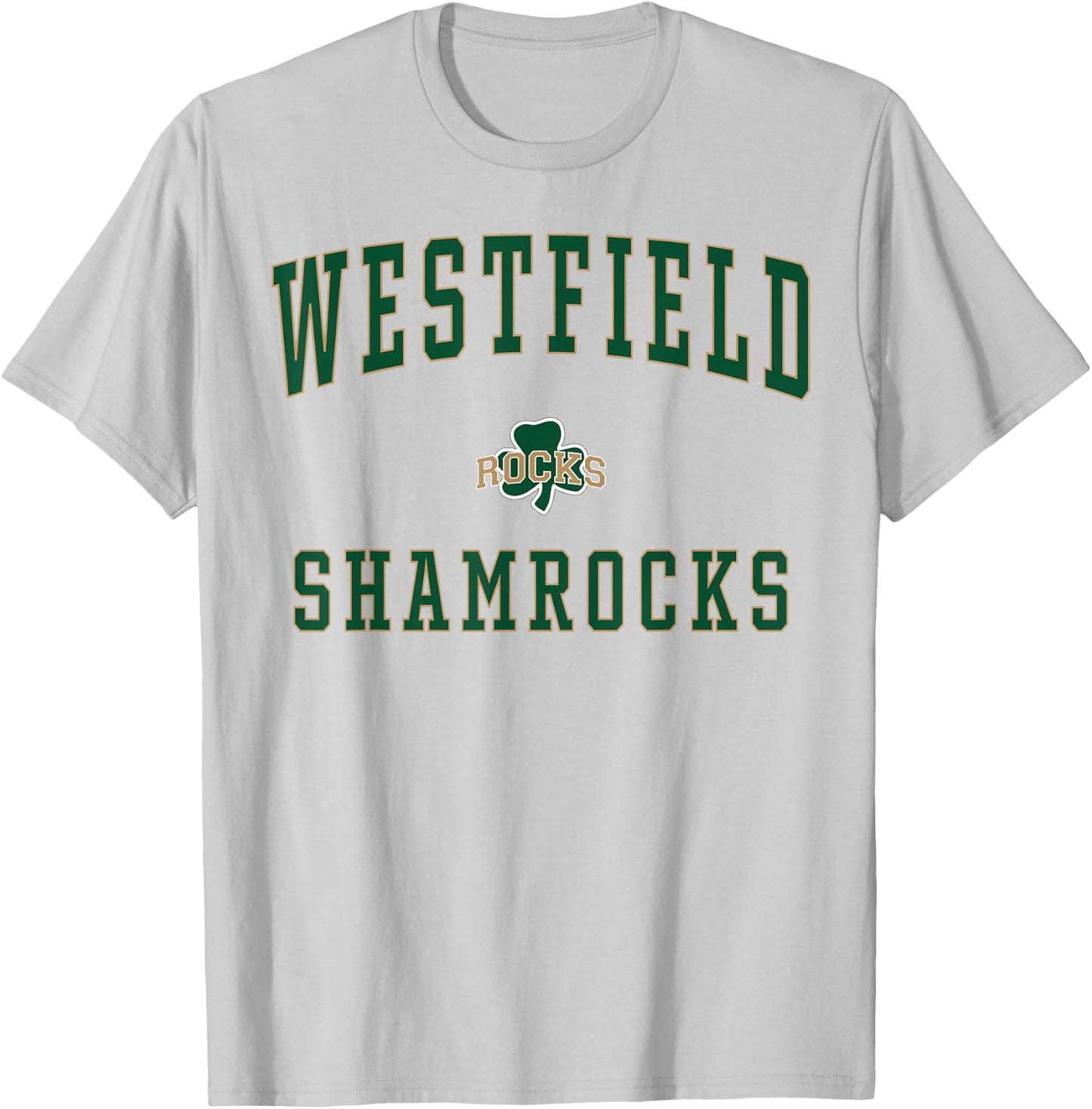 Westfield High School Shamrocks T-Shirt - T-Shirt | Ash