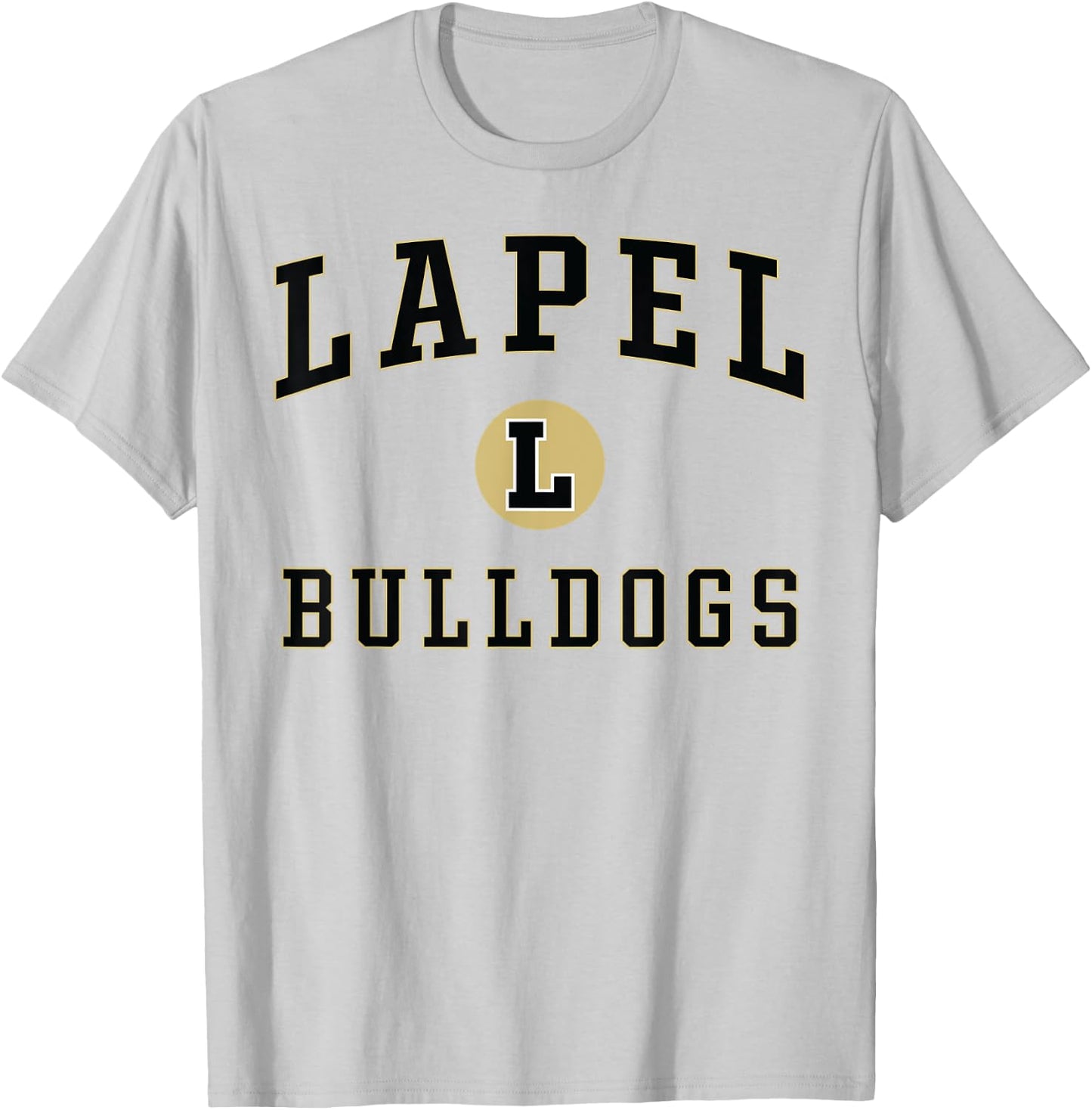 Lapel High School Bulldogs T-Shirt - T-Shirt | Ash