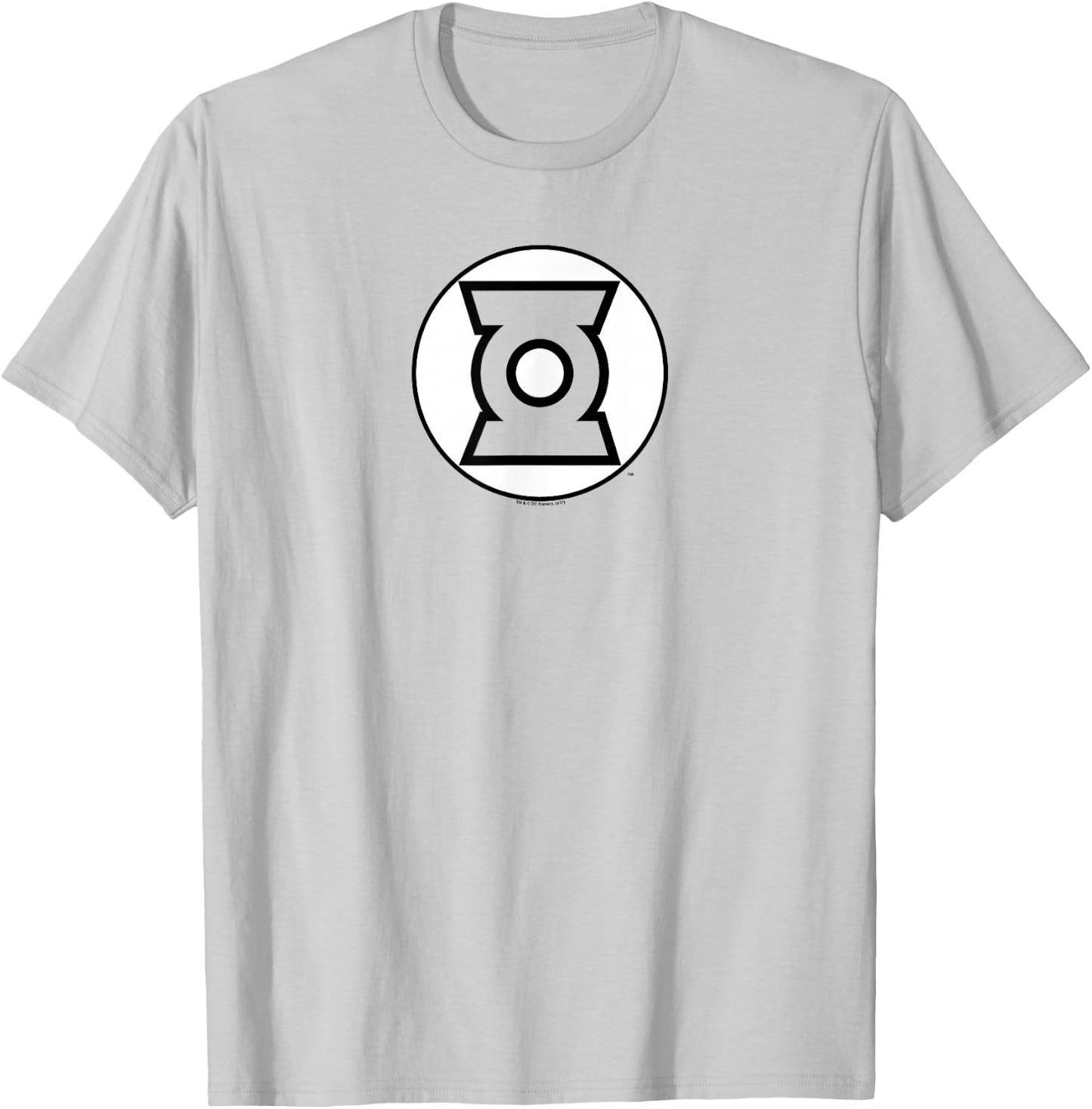 Green Lantern Logo T-Shirt - T-Shirt | Ash
