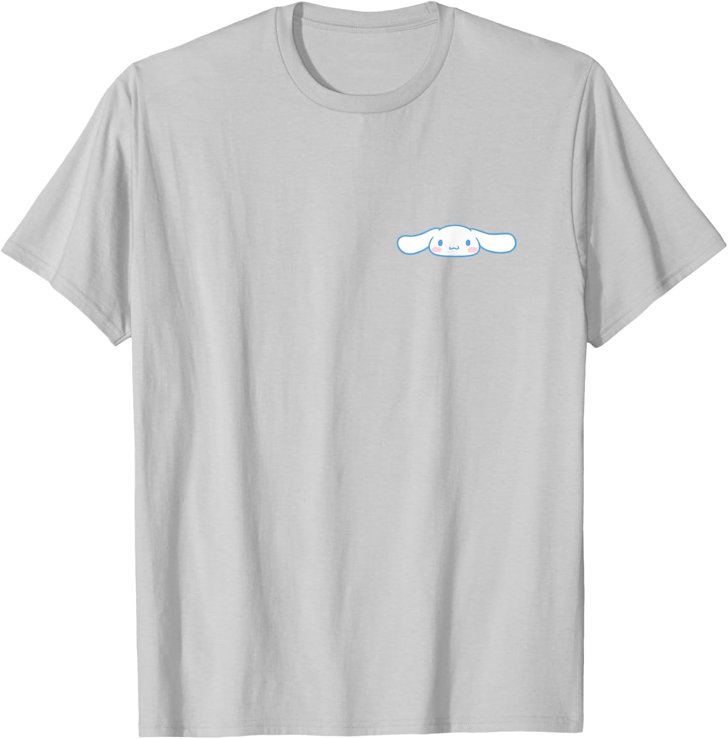 Cinnamoroll Front and Back Logo Shirt T-Shirt - T-Shirt | Ash