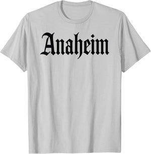 Anaheim California Orange County SoCal 714 Garden Grove OC T-Shirt - T-Shirt | Ash