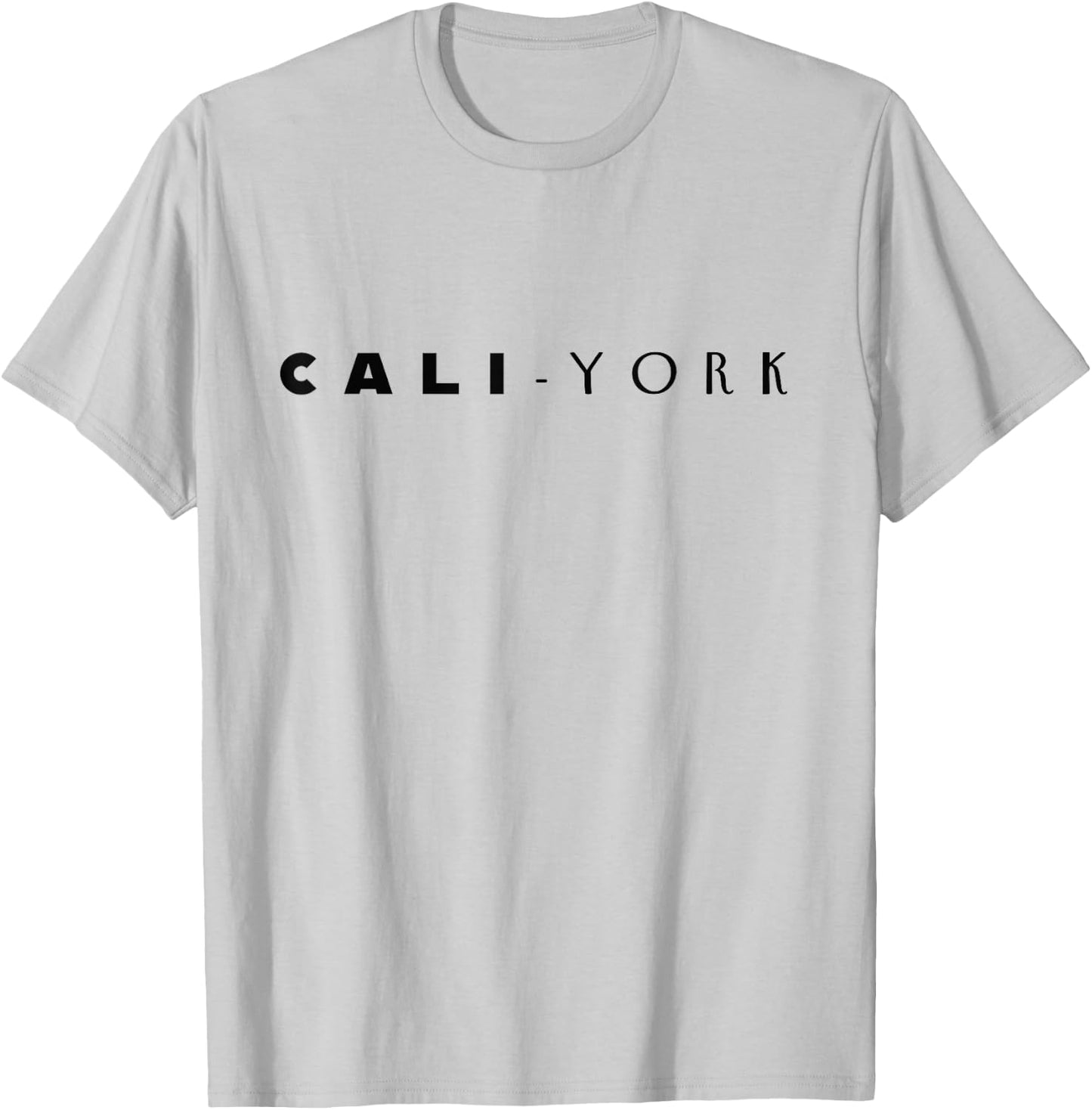 Cali York shirt California New York T-Shirt - T-Shirt | Ash