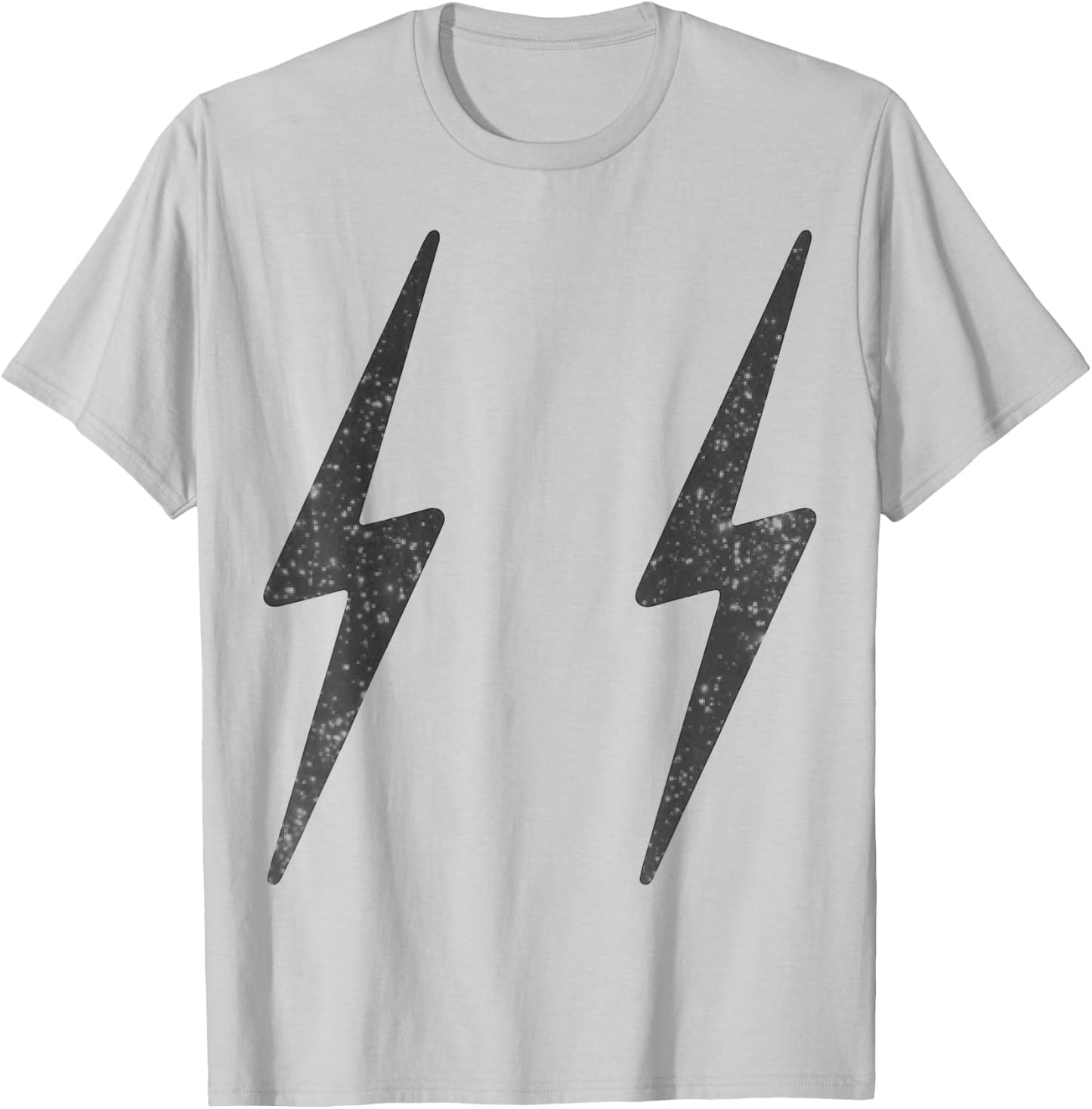 Lightening Bolts High Voltage T-Shirt - T-Shirt | Ash