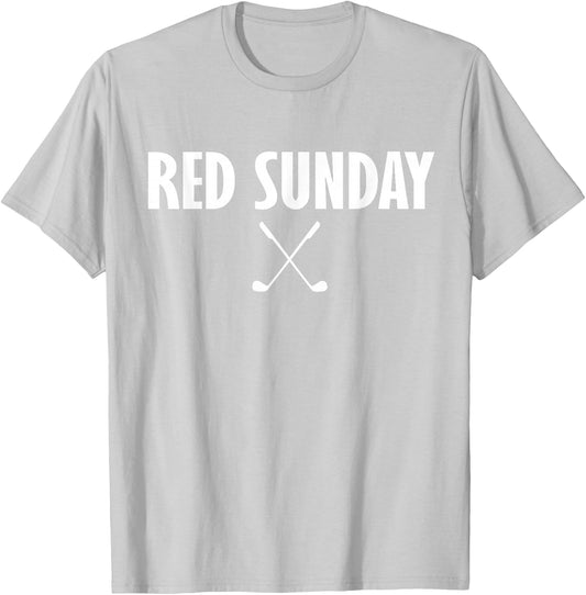 Red Sunday Golf T-Shirt - T-Shirt | Ash