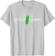 Pickle Queen Cucumber Vegetable Vegan Gift Shirt T-Shirt - T-Shirt | Ash