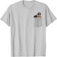 Animal in Your Pocket Peregrine Falcon (Falco peregrinus) T-Shirt - T-Shirt | Ash